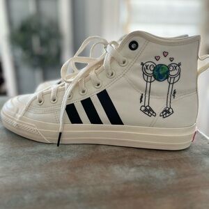 NWT Adidas Men’s Nizza Hi RF Andre Saraiva High Top Sneaker. Size 10.5. No box.